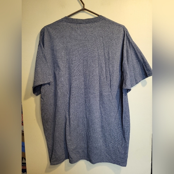 Superman Logo Blue T-Shirt, Size Large - Picture 3 of 5